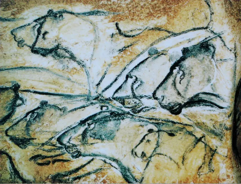Chauvet Cave painting in France